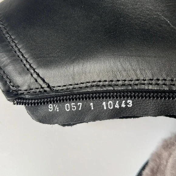 Fretz‎ Black Leather Sohle Men's Boots NWT - 9.5 - Picture 10 of 13